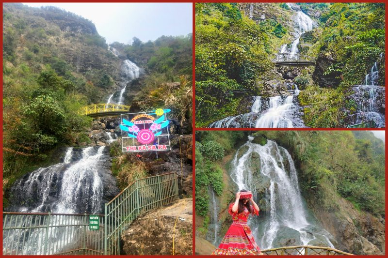 Silver Waterfall in Sapa, Vietnam